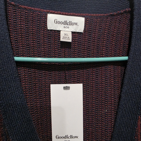 Men's Soft Knit V-Neck Cardigan Sweater - Goodfellow & Co. - Picture 4 of 7
